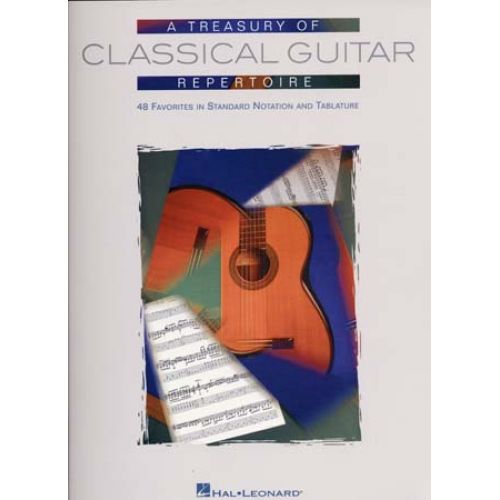 HAL LEONARD TREASURY OF CLASSICAL GUITAR REPERTOIRE - GUITAR TAB