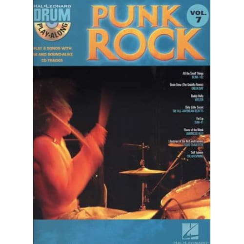 DRUM PLAY ALONG VOL.7 - PUNK ROCK + CD