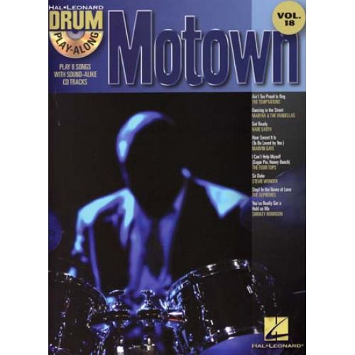 HAL LEONARD DRUM PLAY ALONG VOL.18 MOTOWN + CD