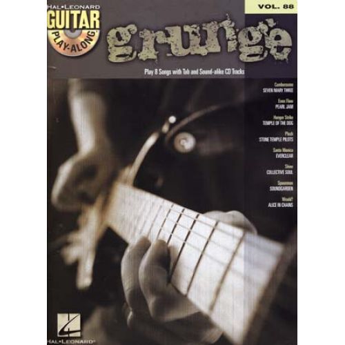 GUITAR PLAY ALONG VOL.088 GRUNGE + CD