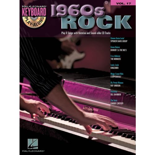 KEYBOARD PLAY-ALONG VOLUME 17 - 1960S ROCK - PIANO SOLO