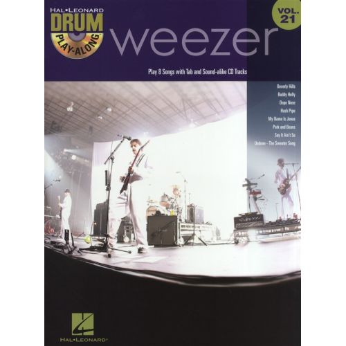 WEEZER + CD - DRUMS