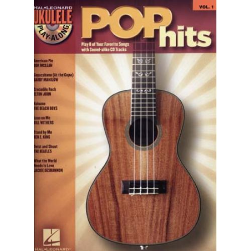 UKULELE PLAY ALONG VOL.1 - POP HITS + CD