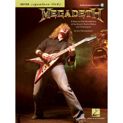 MEGADETH GUITAR SIGNATURE LICKS - GUITAR TAB 