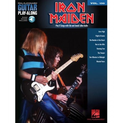 HAL LEONARD GUITAR PLAY-ALONG VOL.130 - IRON MAIDEN