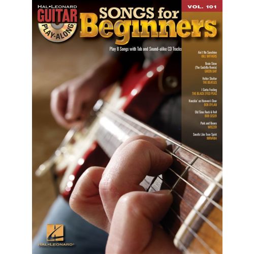 GUITAR PLAY-ALONG VOLUME 101 - SONGS FOR BEGINNERS - GUITAR