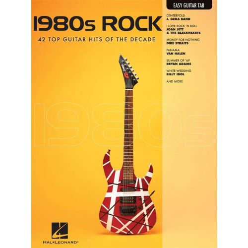 1980s ROCK - EASY GUITAR TAB