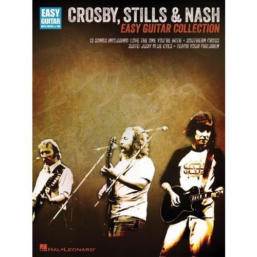 CROSBY STILLS AND NASH EASY GUITAR - GUITAR TAB
