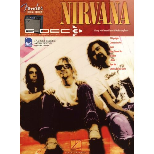  Guitar Play Along G-dec Nirvana Bk/sd Card - Guitar