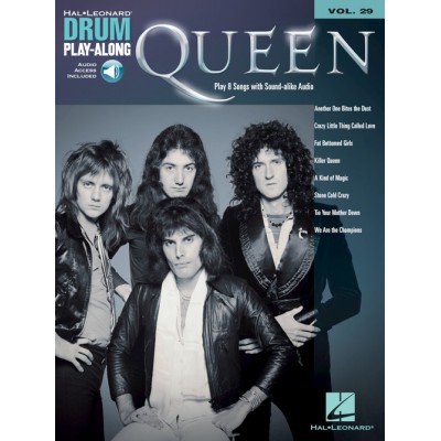 HAL LEONARD DRUM PLAY ALONG VOL.29 - QUEEN 