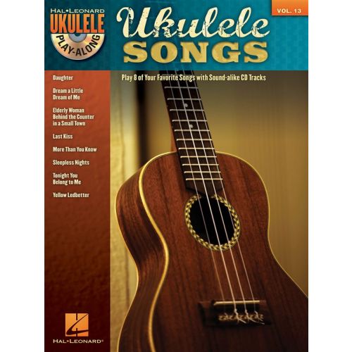 UKULELE PLAY ALONG VOLUME 13 - UKULELE SONGS + CD - UKULELE