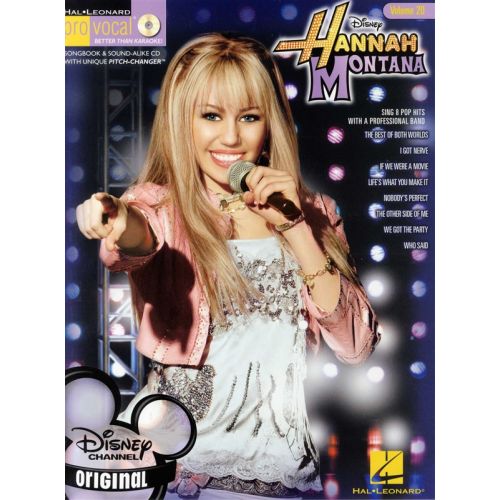 CYRUS MILEY - HANNAH MONTANA - V.20 - VOL 20 - MELODY LINE, LYRICS AND CHORDS