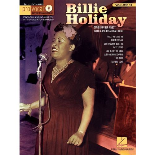 PRO VOCAL VOL.33 BILLIE HOLIDAY CD