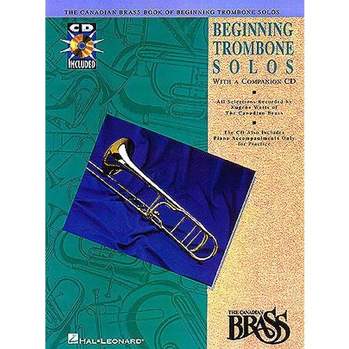 CANADIAN BRASS - BOOK OF BEGINNING SOLOS - TROMBONE