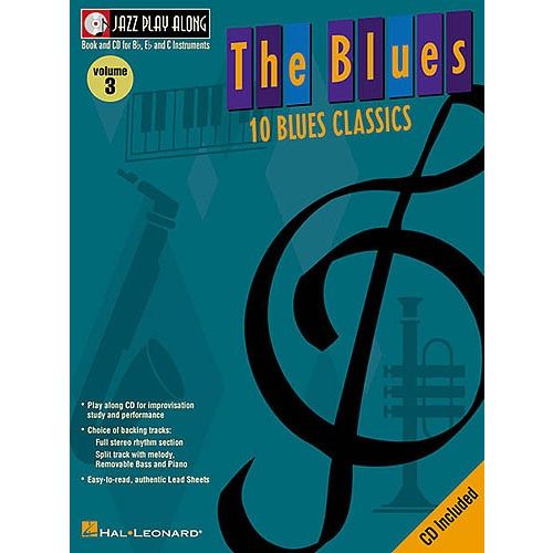 JAZZ PLAY ALONG VOL.3 - THE BLUES + CD