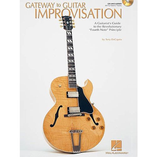 HAL LEONARD GATEWAY TO GUITAR IMPROVISATION + CD - GUITAR