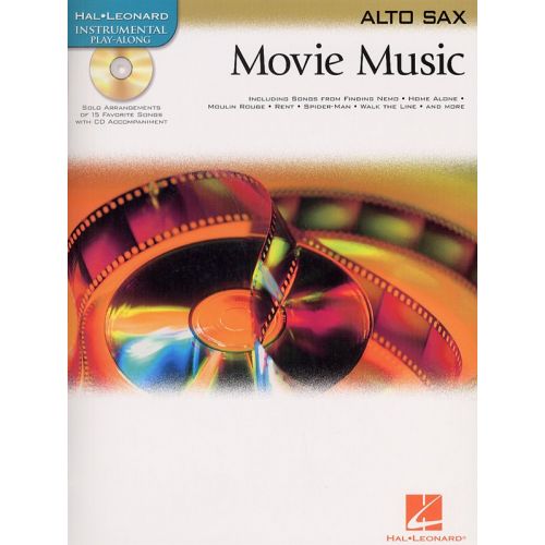 HAL LEONARD MOVIE MUSIC - ALTO SAXOPHONE