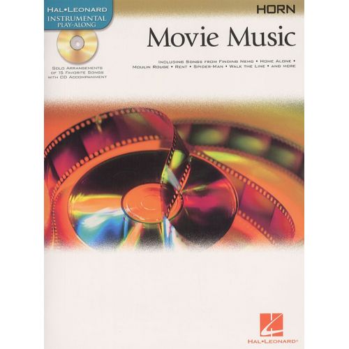  Nstrumental Play-along Movie Music + Cd - Horn