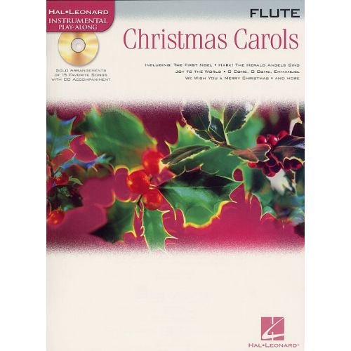 HAL LEONARD INSTRUMENTAL PLAY-ALONG CHRISTMAS CAROLS - FLUTE