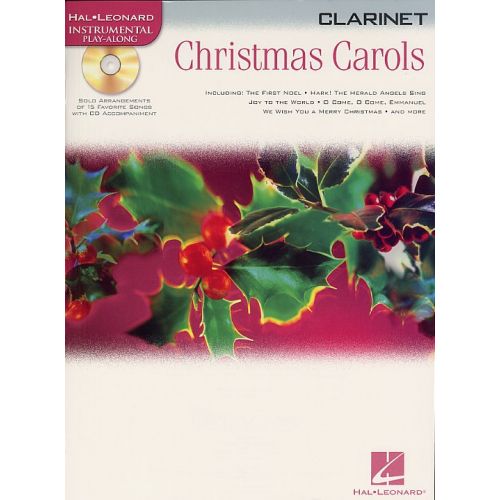 HAL LEONARD INSTRUMENTAL PLAY-ALONG CHRISTMAS CAROLS - CLARINET