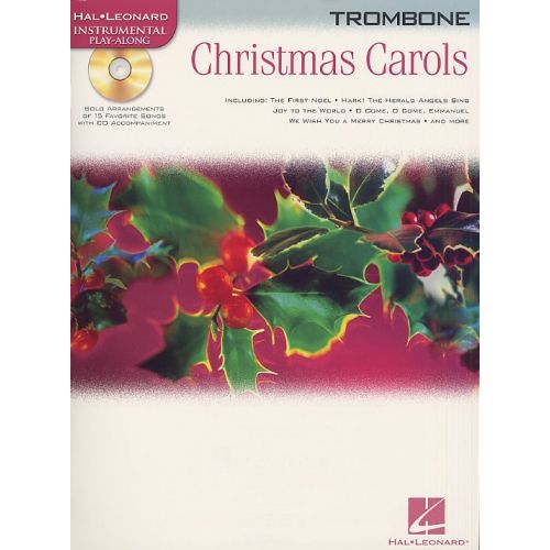 HAL LEONARD HAL LEONARD INSTRUMENTAL PLAY-ALONG CHRISTMAS CAROLS - TROMBONE