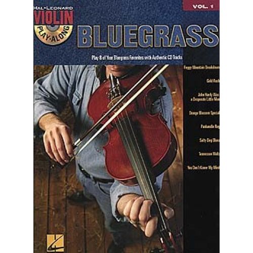 VIOLIN PLAY-ALONG VOL.1 BLUEGRASS
