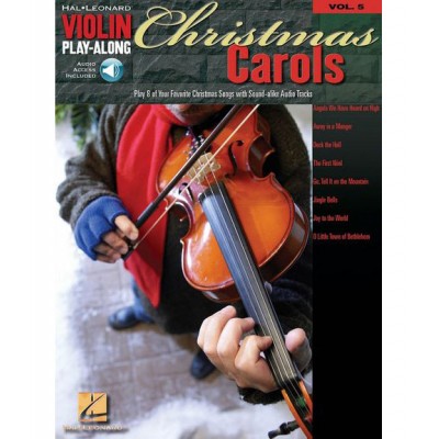 CHRISTMAS CAROLS - VIOLIN PLAY-ALONG VOLUME 5 - VIOLIN