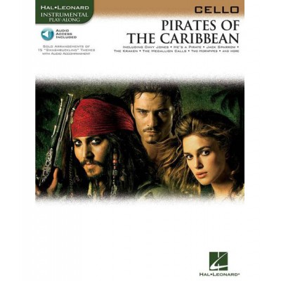 KLAUS BADELT PIRATES OF THE CARIBBEAN + MP3 - CELLO