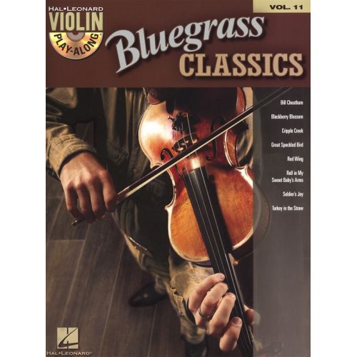 VIOLIN PLAY ALONG VOLUME 11 BLUEGRASS CLASSICS + CD - VIOLIN