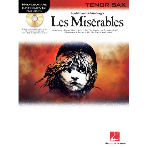 INSTRUMENTAL PLAY-ALONG - LES MISERABLES + CD - SAXOPHONE