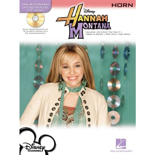HAL LEONARD INSTRUMENTAL PLAY-ALONG HANNAH MONTANA + CD - HORN