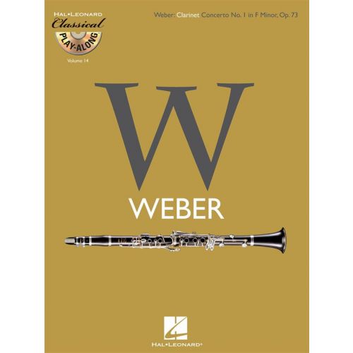 WEBER C.M. - CLARINET CONCERTO N°1 IN F MINOR OP.73 + CD