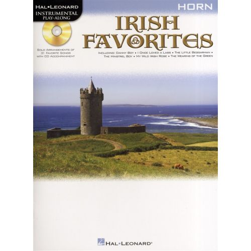 INSTRUMENTAL PLAY-ALONG IRISH FAVORITES + CD - HORN