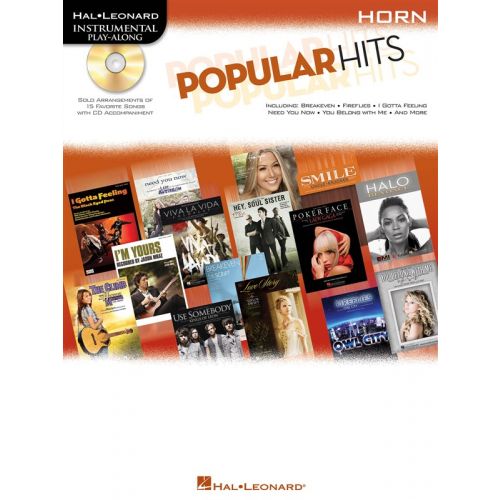 INSTRUMENTAL PLAY ALONG - POPULAR HITS + CD - HORN