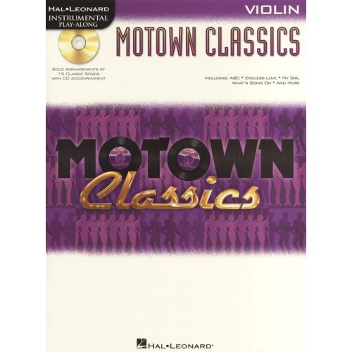 INSTRUMENTAL PLAY ALONG - MOTOWN CLASSICS VIOLIN + CD - VIOLIN