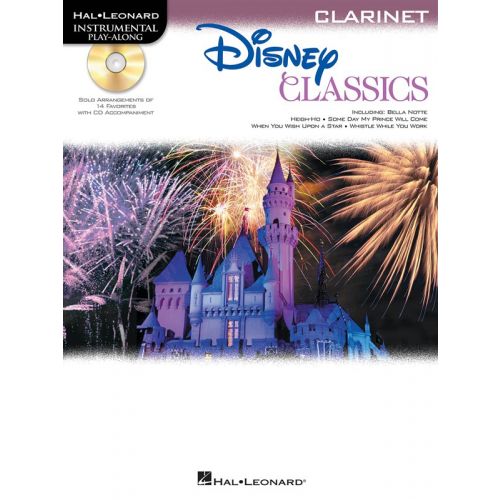 DISNEY CLASSICS INSTRUMENTAL PLAY ALONG - + CD - CLARINET