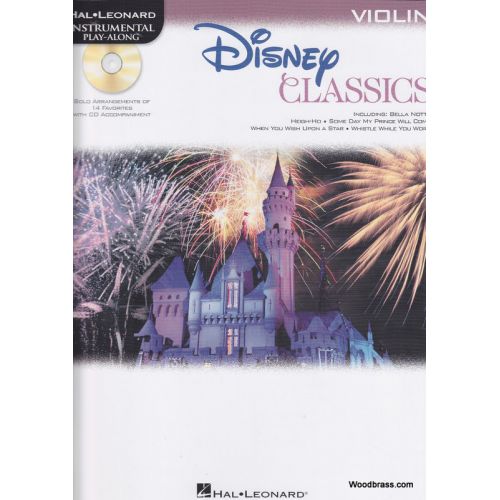 DISNEY CLASSICS FOR VIOLIN + CD