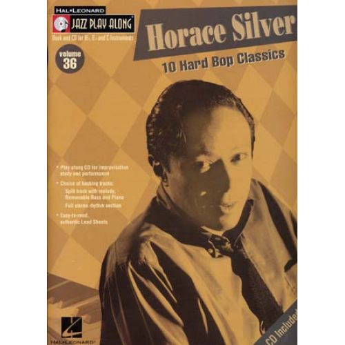 SILVER HORACE - JAZZ PLAY ALONG VOL.36 + CD - Bb, Eb, C INSTRUMENTS