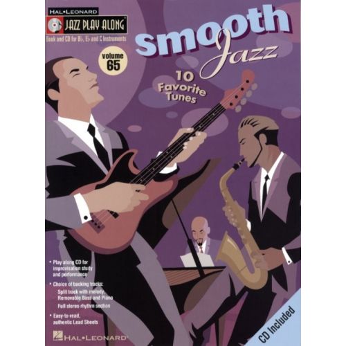 JAZZ PLAY ALONG VOL.65 - SMOOTH JAZZ + CD - Bb, Eb, C INSTRUMENTS