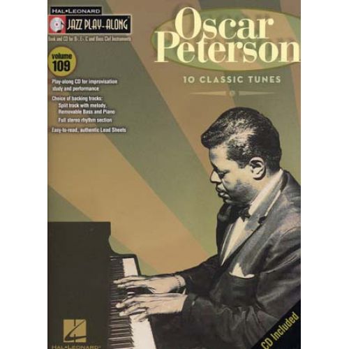 PETERSON OSCAR - JAZZ PLAY ALONG VOL.109 + CD