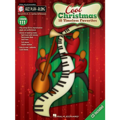 COOL CHRISTMAS - 10 TIMELESS FAVORITES+ CD - ALL INSTRUMENTS