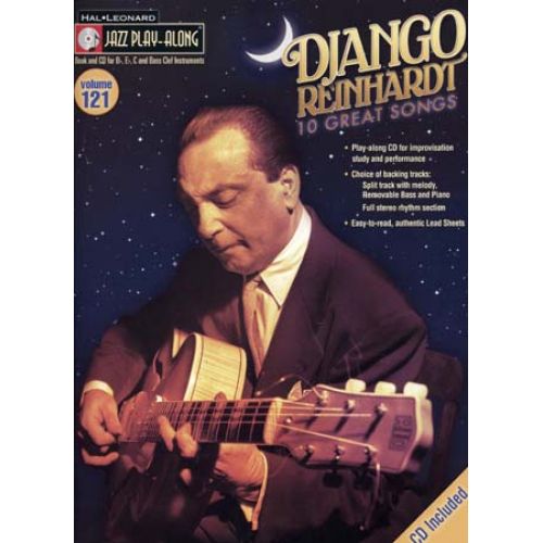 HAL LEONARD REINHARDT D. - JAZZ PLAY ALONG VOL.121 + CD - Bb, Eb, C INSTRUMENTS
