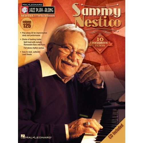 JAZZ PLAY ALONG VOLUME 125 - NESTICO SAMMY ALL INST + CD - B FLAT INSTRUMENTS