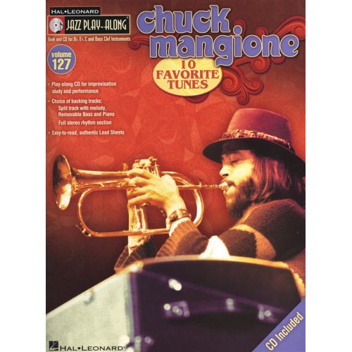 JAZZ PLAY ALONG VOLUME 127 - MANGIONE CHUCK ALL INST + CD - C INSTRUMENTS