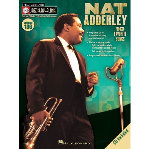 JAZZ PLAY ALONG VOLUME 136 ADDERLEY NAT ALL INST + CD - ALL INSTRUMENTS