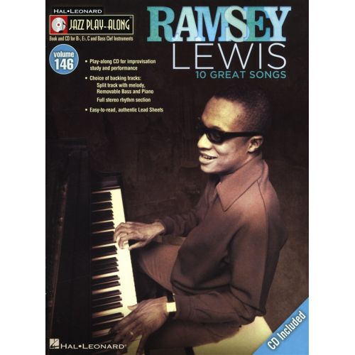 JAZZ PLAY ALONG VOLUME 146 - RAMSEY LEWIS - ALL INSTRUMENTS + CD - B FLAT INSTRUMENTS