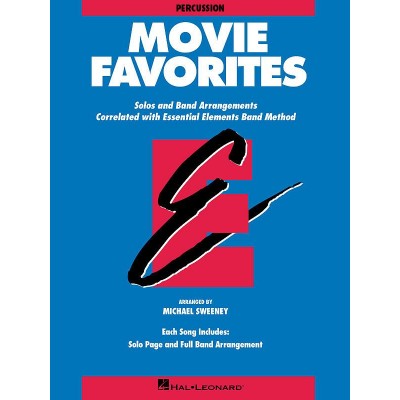 ESSENTIAL ELEMENTS - MOVIE FAVORITES - PERCUSSION 