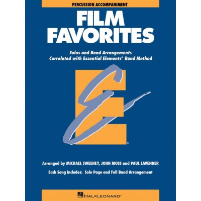 HAL LEONARD Essential Elements - Film Favorites - Percussion
