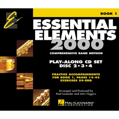 HAL LEONARD ESSENTIAL ELEMENTS FOR BAND - BOOK 1 - CDS