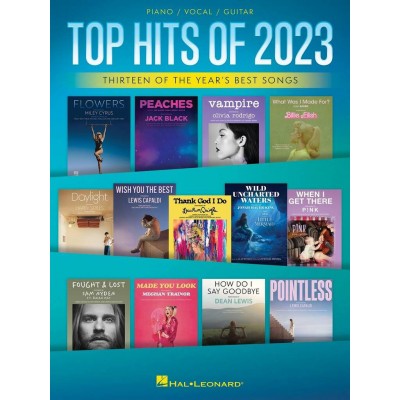 HAL LEONARD Top Hits Of 2023